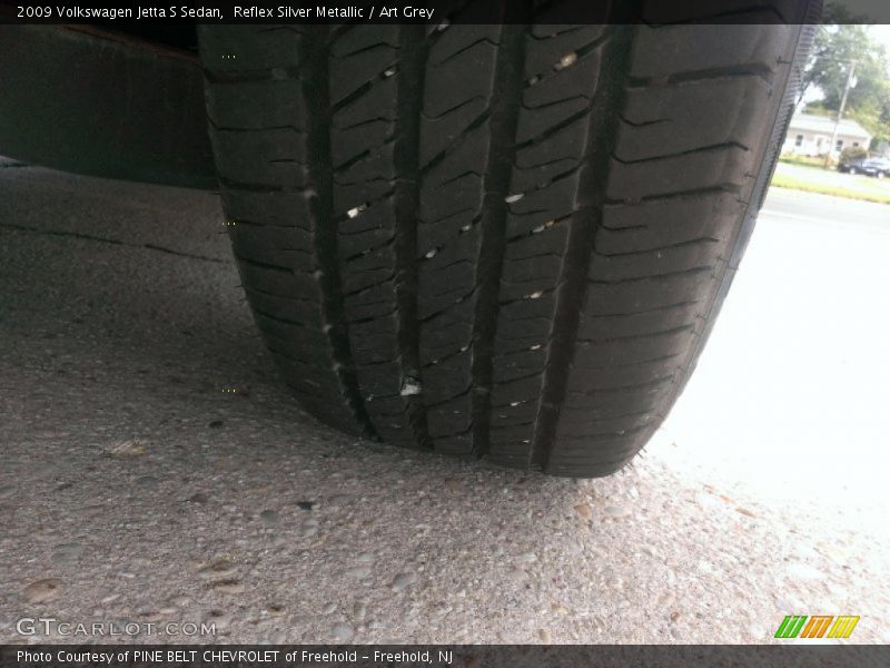 Reflex Silver Metallic / Art Grey 2009 Volkswagen Jetta S Sedan