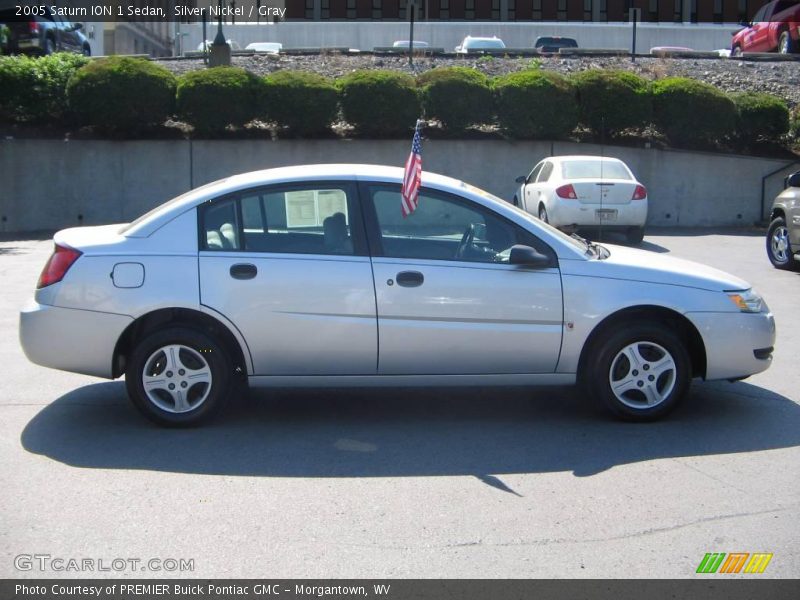 Silver Nickel / Gray 2005 Saturn ION 1 Sedan