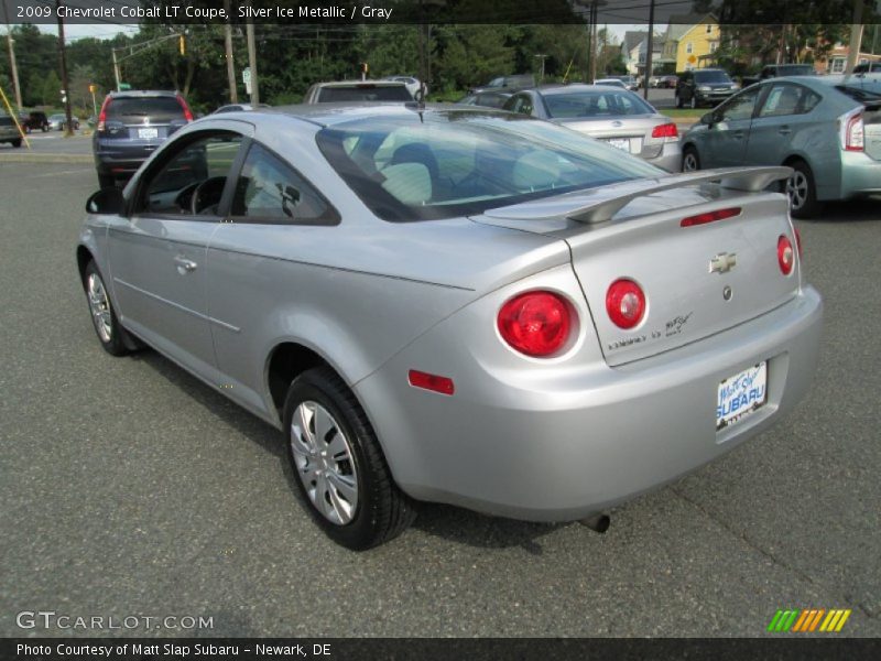 Silver Ice Metallic / Gray 2009 Chevrolet Cobalt LT Coupe