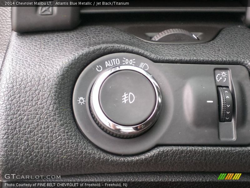 Atlantis Blue Metallic / Jet Black/Titanium 2014 Chevrolet Malibu LT