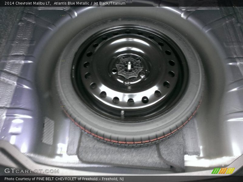 Atlantis Blue Metallic / Jet Black/Titanium 2014 Chevrolet Malibu LT