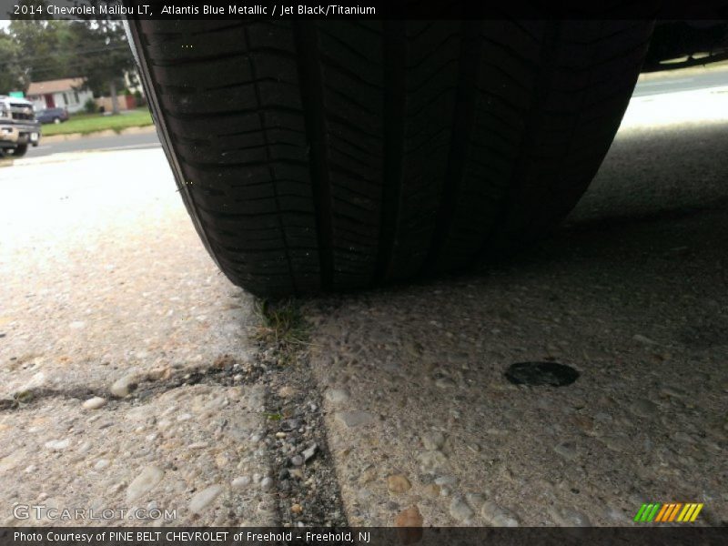 Atlantis Blue Metallic / Jet Black/Titanium 2014 Chevrolet Malibu LT