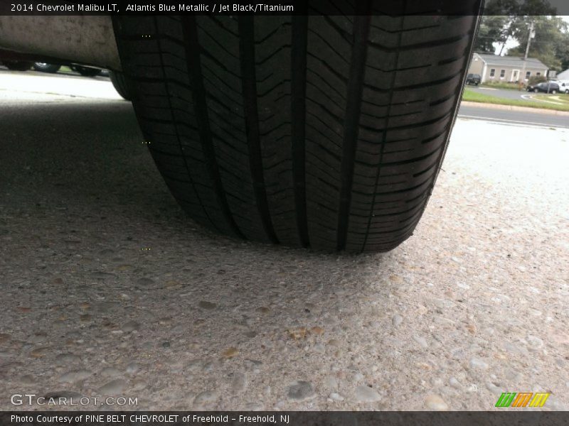 Atlantis Blue Metallic / Jet Black/Titanium 2014 Chevrolet Malibu LT