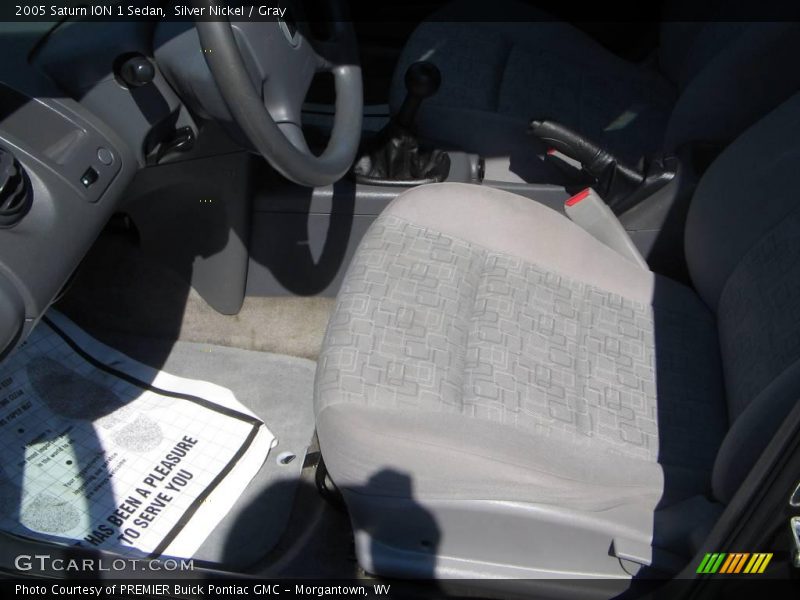 Silver Nickel / Gray 2005 Saturn ION 1 Sedan