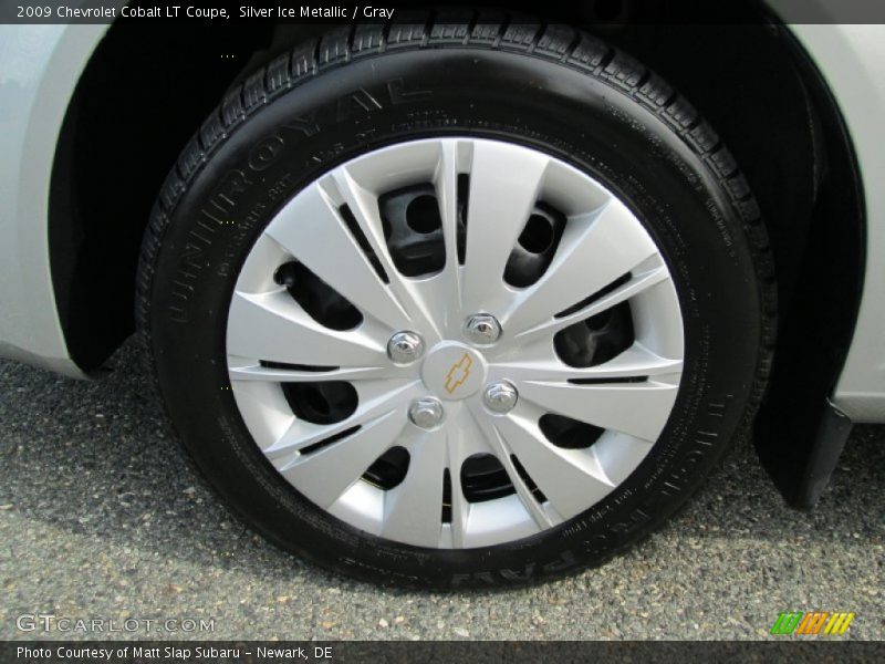 Silver Ice Metallic / Gray 2009 Chevrolet Cobalt LT Coupe
