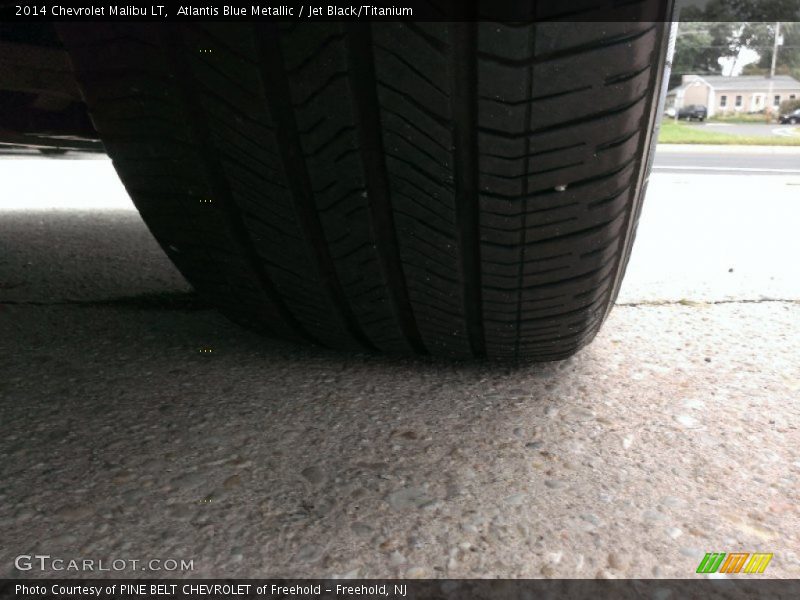 Atlantis Blue Metallic / Jet Black/Titanium 2014 Chevrolet Malibu LT