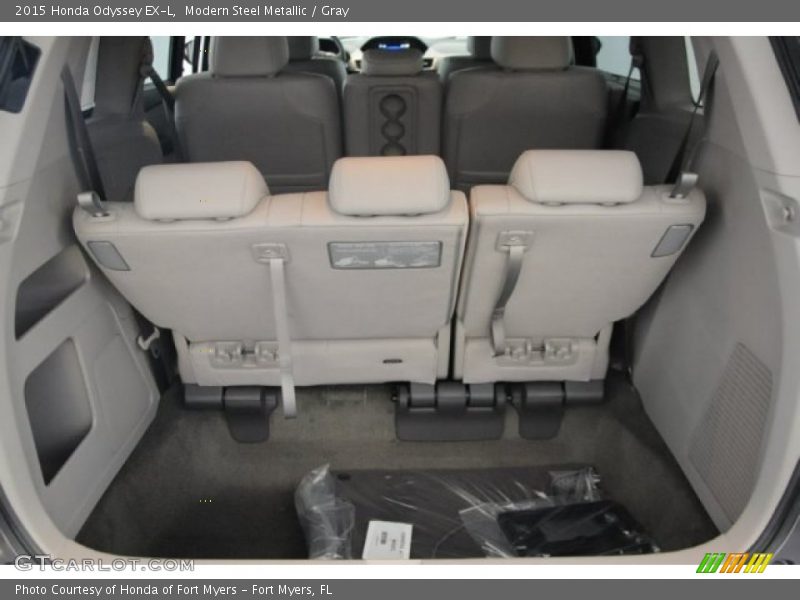 Modern Steel Metallic / Gray 2015 Honda Odyssey EX-L