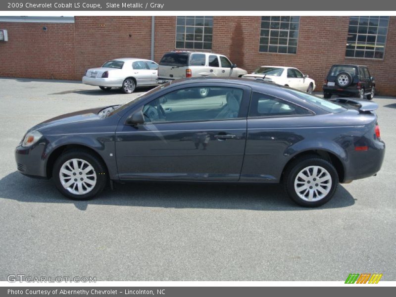 Slate Metallic / Gray 2009 Chevrolet Cobalt LS Coupe