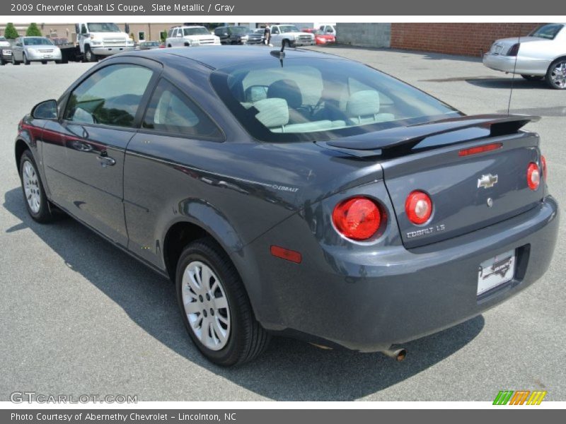 Slate Metallic / Gray 2009 Chevrolet Cobalt LS Coupe