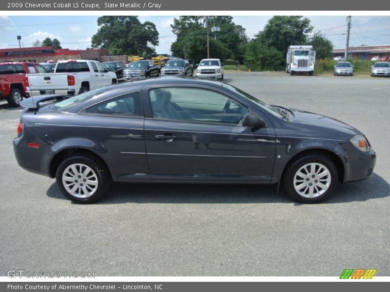 Slate Metallic / Gray 2009 Chevrolet Cobalt LS Coupe