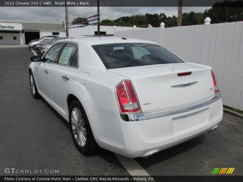 Bright White / Black 2013 Chrysler 300 C AWD