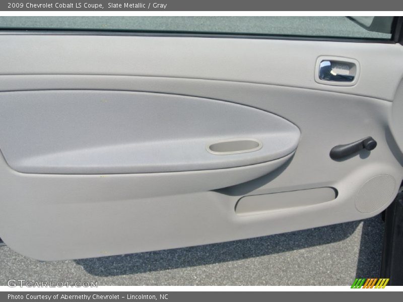 Slate Metallic / Gray 2009 Chevrolet Cobalt LS Coupe