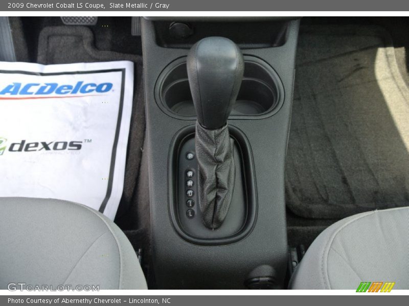 Slate Metallic / Gray 2009 Chevrolet Cobalt LS Coupe