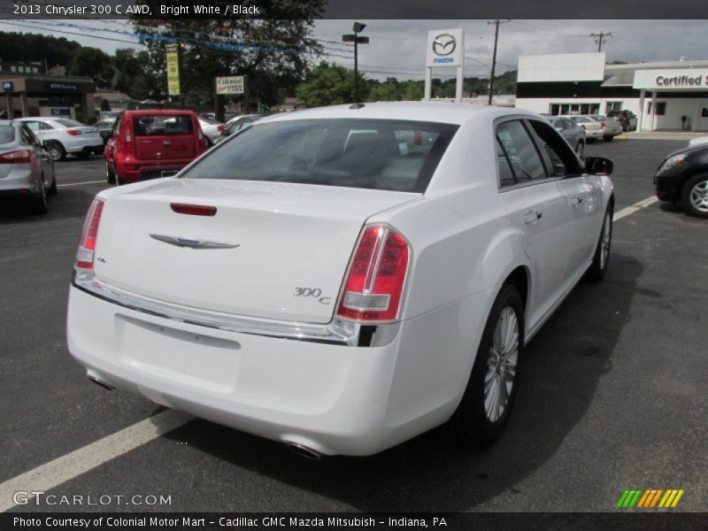 Bright White / Black 2013 Chrysler 300 C AWD