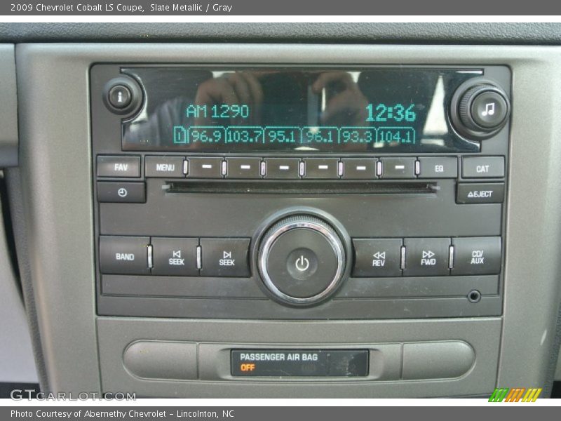 Slate Metallic / Gray 2009 Chevrolet Cobalt LS Coupe