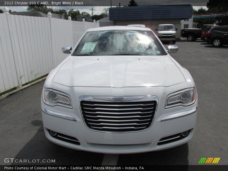 Bright White / Black 2013 Chrysler 300 C AWD