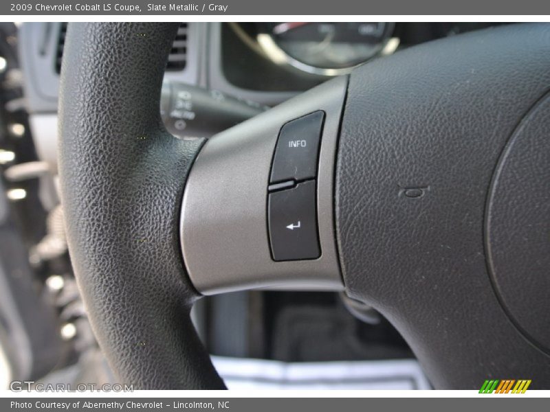 Slate Metallic / Gray 2009 Chevrolet Cobalt LS Coupe