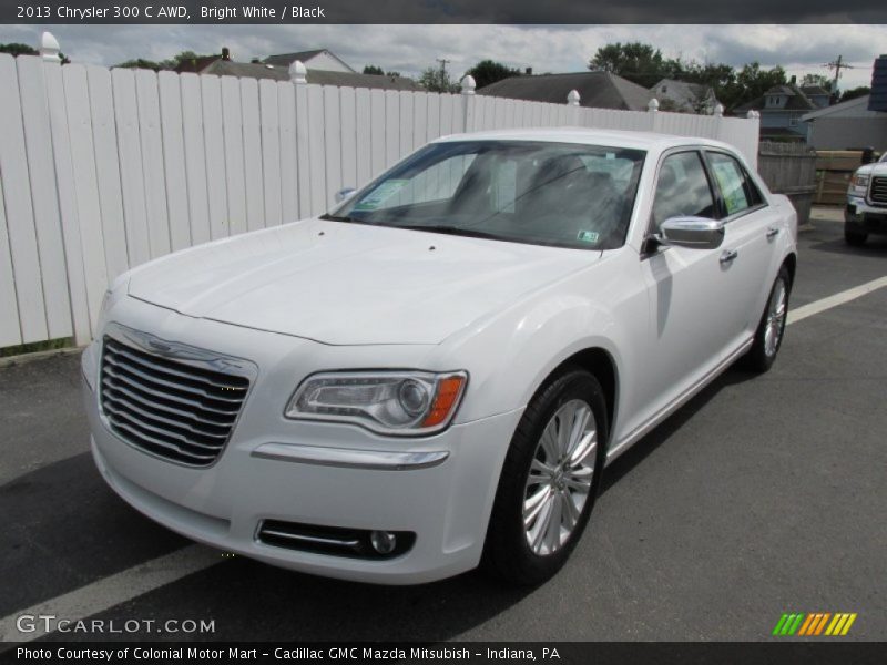 Bright White / Black 2013 Chrysler 300 C AWD