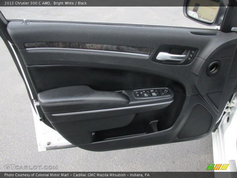 Bright White / Black 2013 Chrysler 300 C AWD