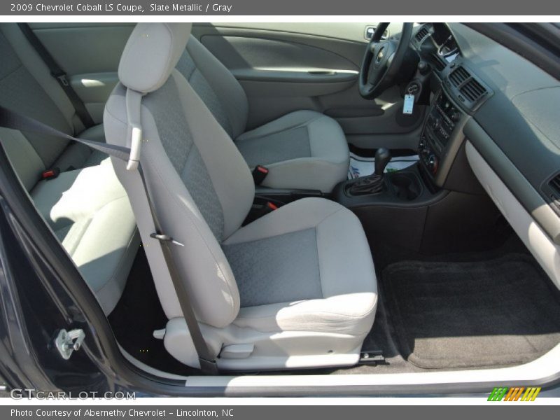 Slate Metallic / Gray 2009 Chevrolet Cobalt LS Coupe