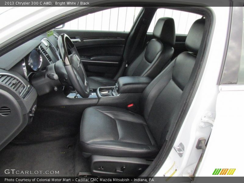 Bright White / Black 2013 Chrysler 300 C AWD