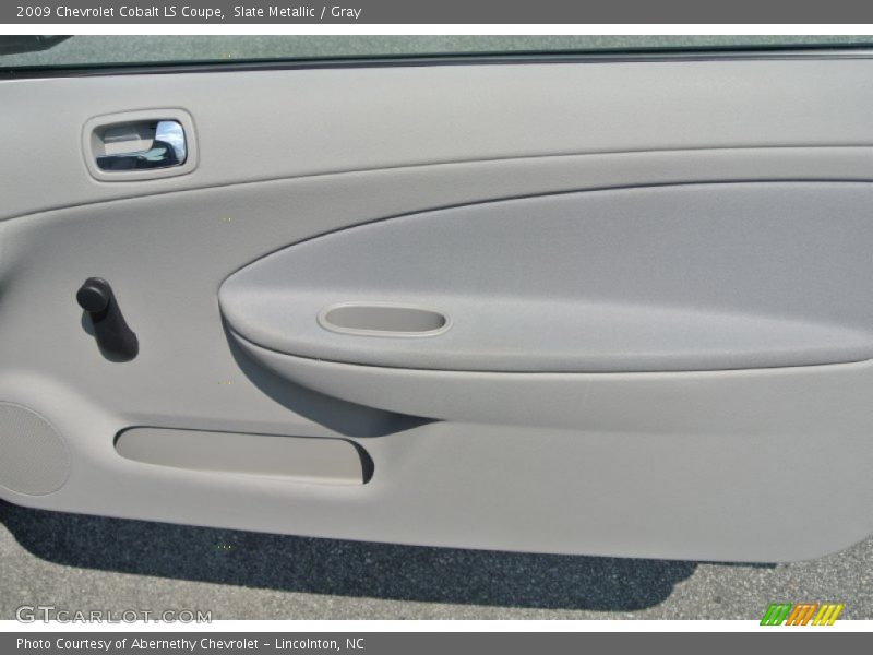 Slate Metallic / Gray 2009 Chevrolet Cobalt LS Coupe