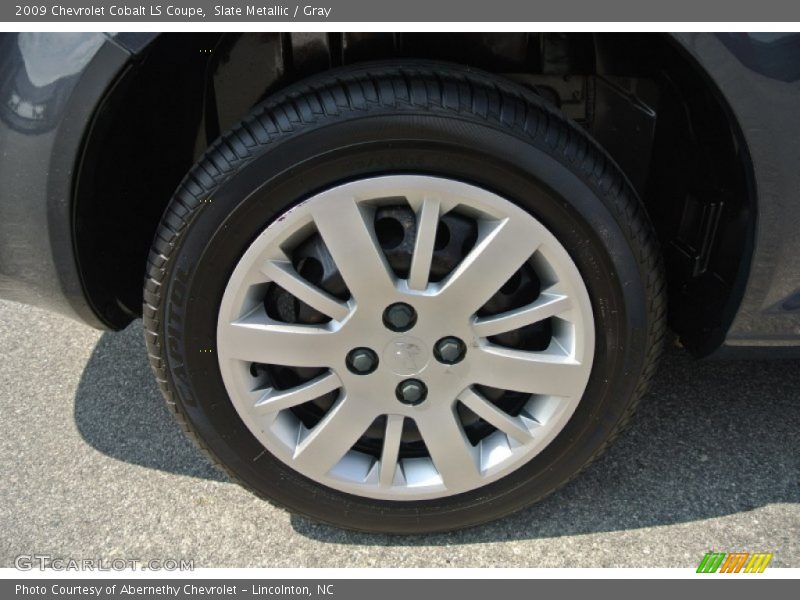 Slate Metallic / Gray 2009 Chevrolet Cobalt LS Coupe