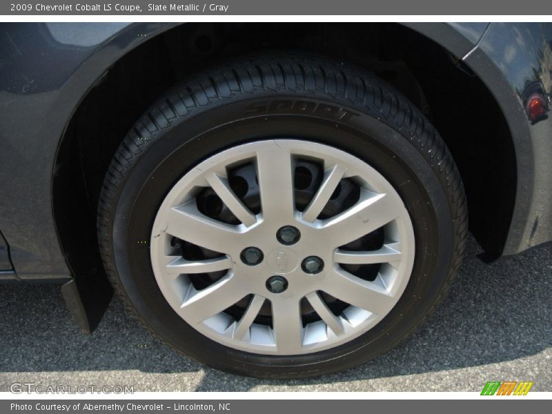 Slate Metallic / Gray 2009 Chevrolet Cobalt LS Coupe