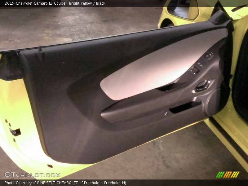 Bright Yellow / Black 2015 Chevrolet Camaro LS Coupe