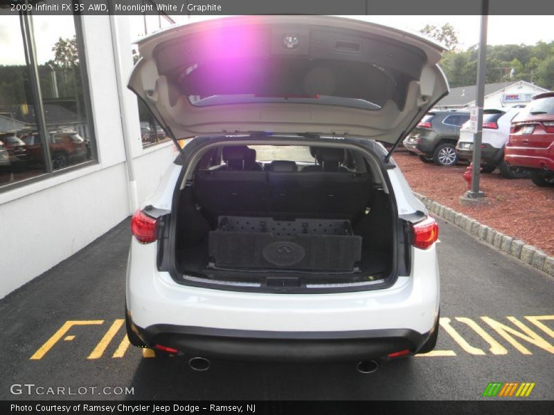 Moonlight White / Graphite 2009 Infiniti FX 35 AWD