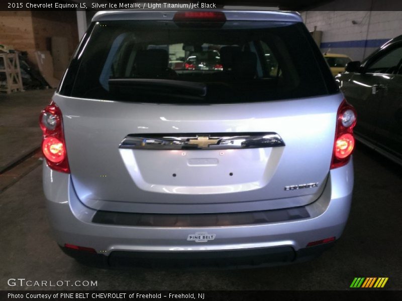 Silver Ice Metallic / Light Titanium/Jet Black 2015 Chevrolet Equinox LS