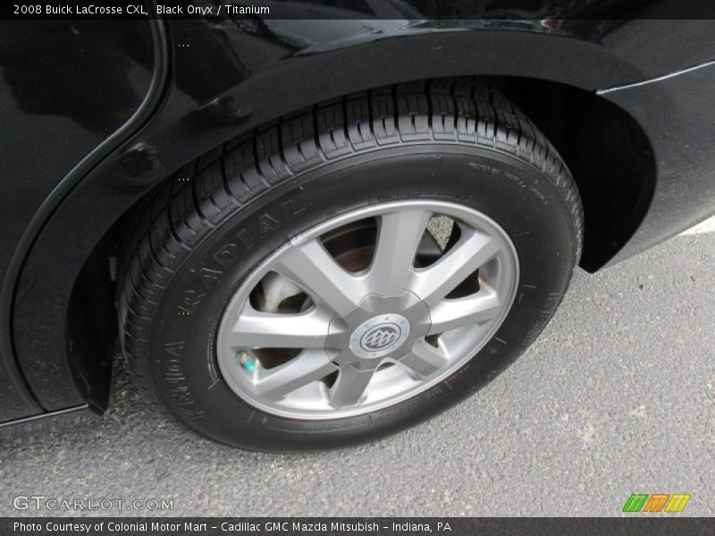 Black Onyx / Titanium 2008 Buick LaCrosse CXL