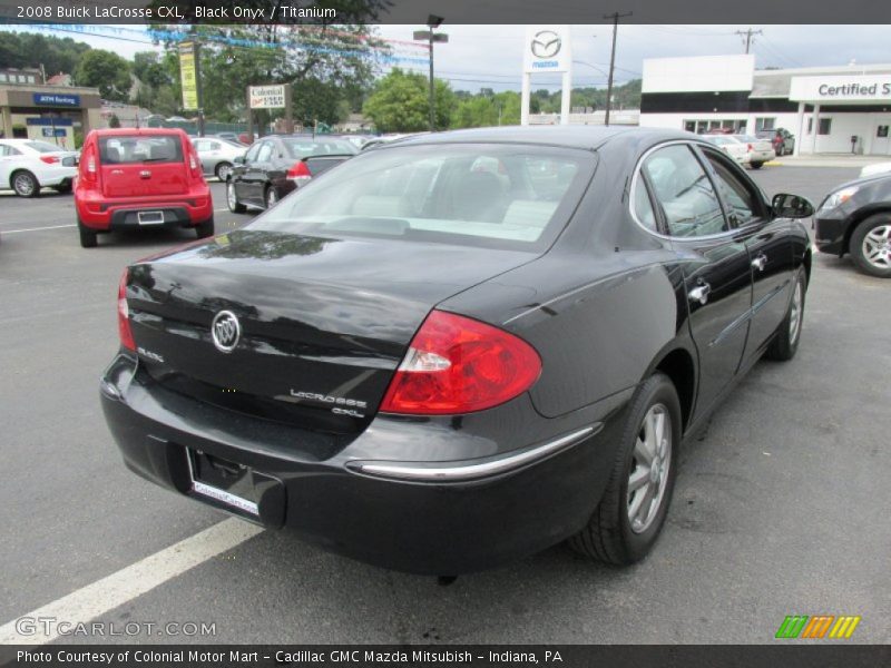 Black Onyx / Titanium 2008 Buick LaCrosse CXL