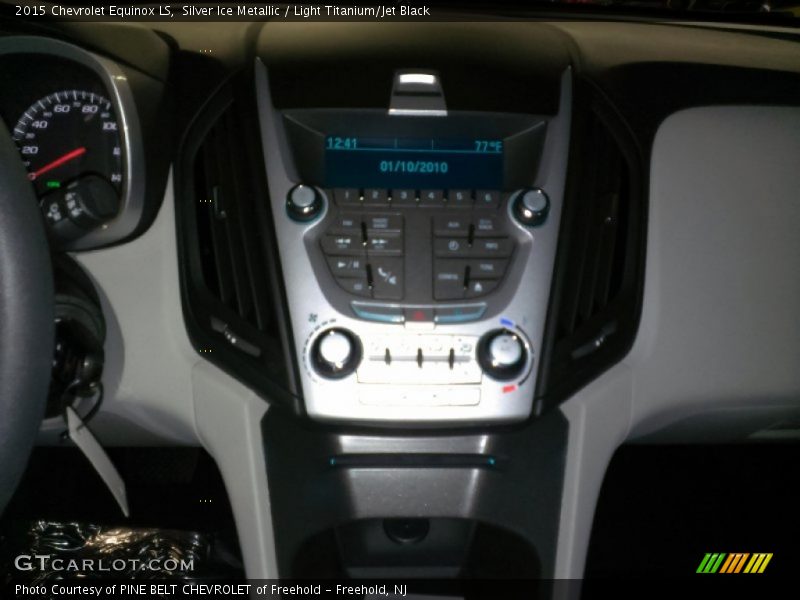 Silver Ice Metallic / Light Titanium/Jet Black 2015 Chevrolet Equinox LS
