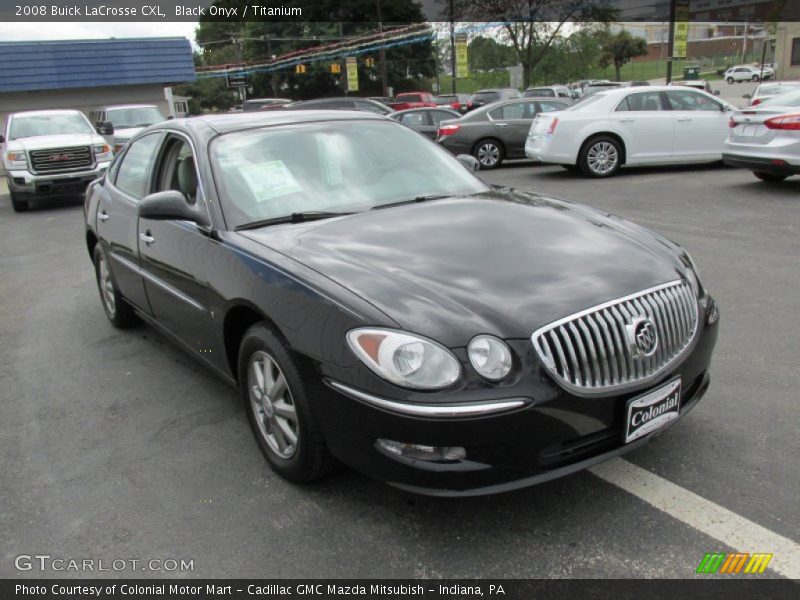 Black Onyx / Titanium 2008 Buick LaCrosse CXL