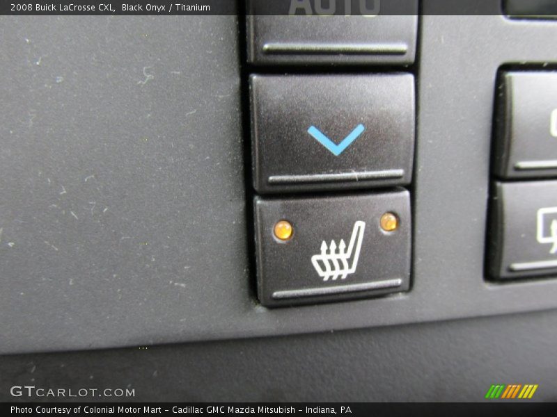 Black Onyx / Titanium 2008 Buick LaCrosse CXL