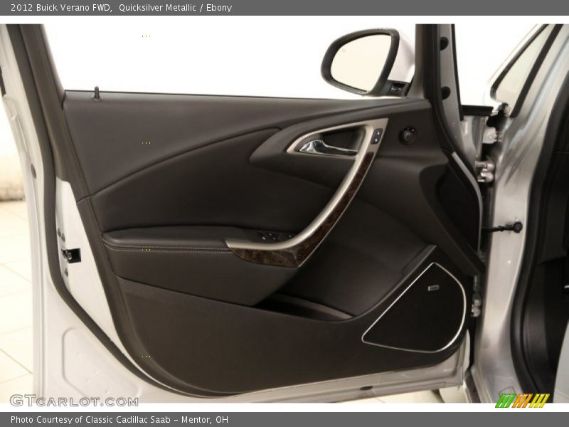 Quicksilver Metallic / Ebony 2012 Buick Verano FWD