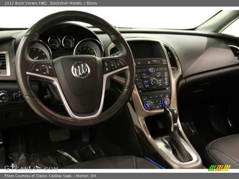 Quicksilver Metallic / Ebony 2012 Buick Verano FWD