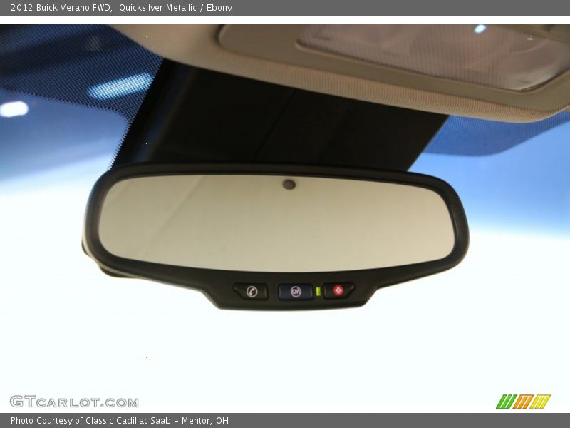 Quicksilver Metallic / Ebony 2012 Buick Verano FWD