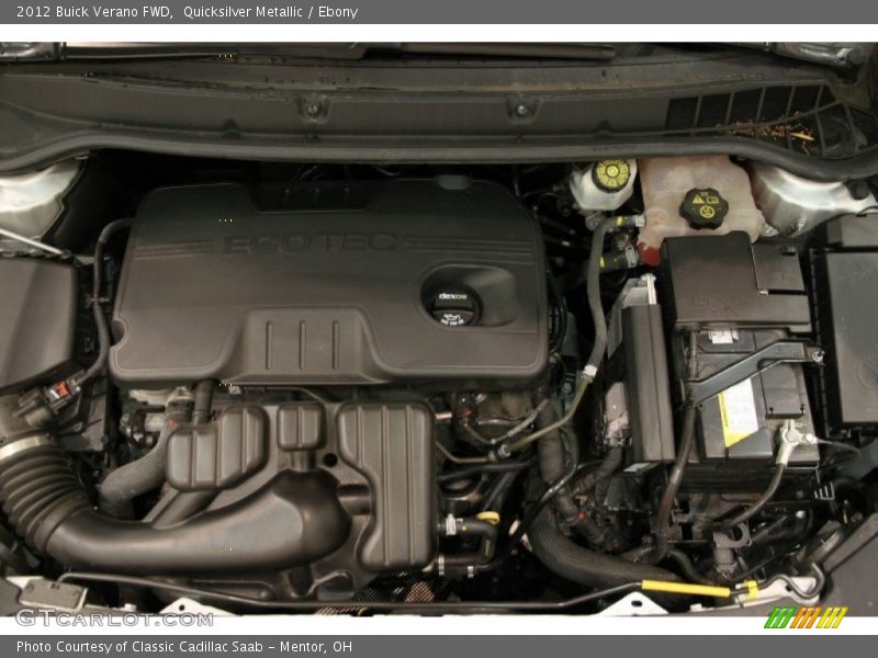Quicksilver Metallic / Ebony 2012 Buick Verano FWD