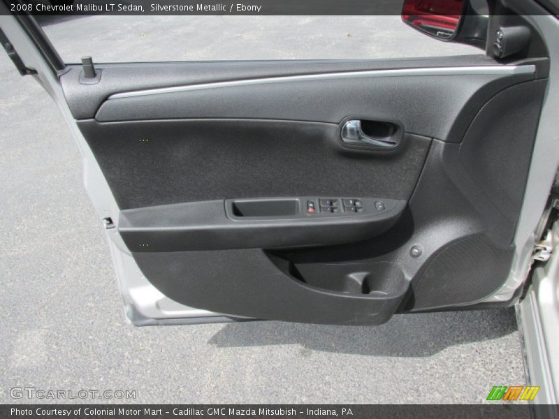 Silverstone Metallic / Ebony 2008 Chevrolet Malibu LT Sedan