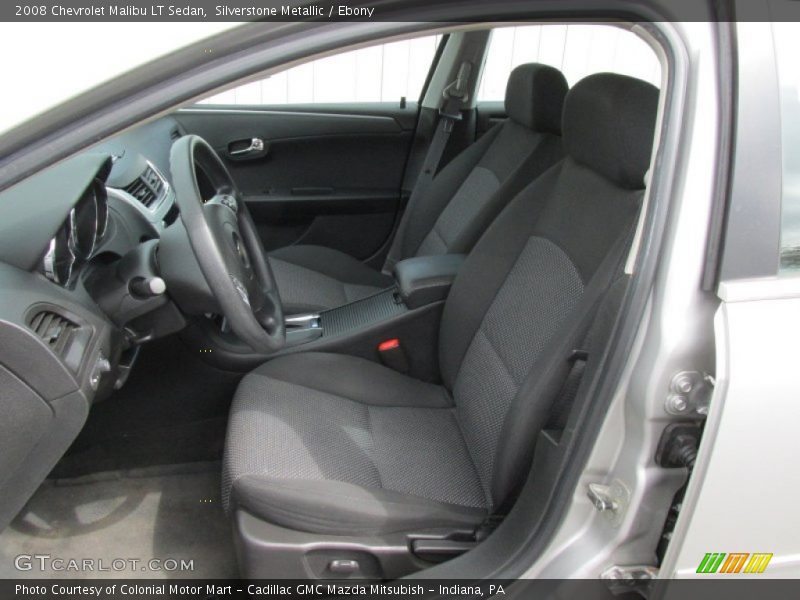 Silverstone Metallic / Ebony 2008 Chevrolet Malibu LT Sedan