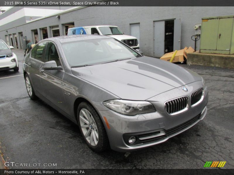 Space Gray Metallic / Black 2015 BMW 5 Series 535i xDrive Sedan