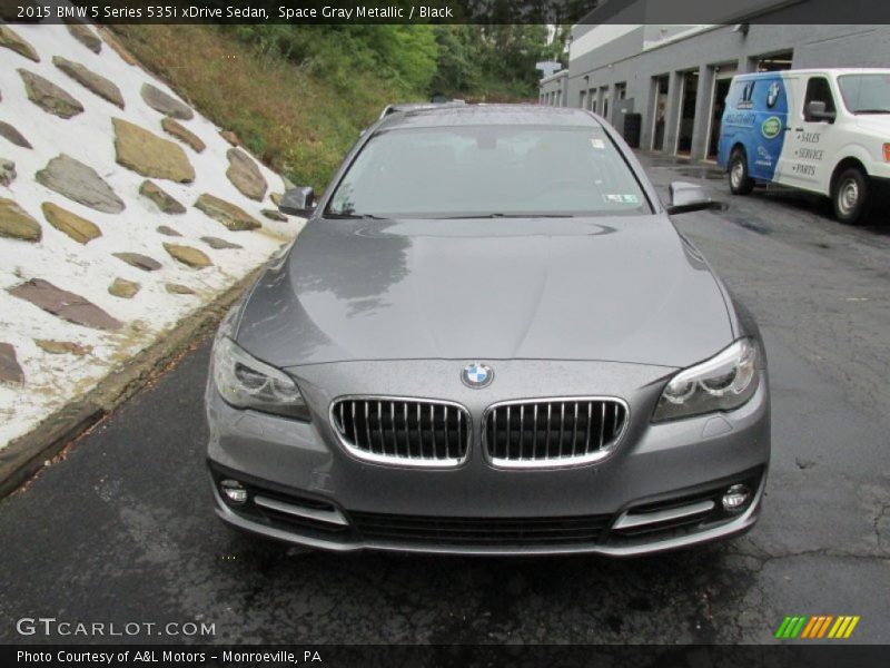 Space Gray Metallic / Black 2015 BMW 5 Series 535i xDrive Sedan
