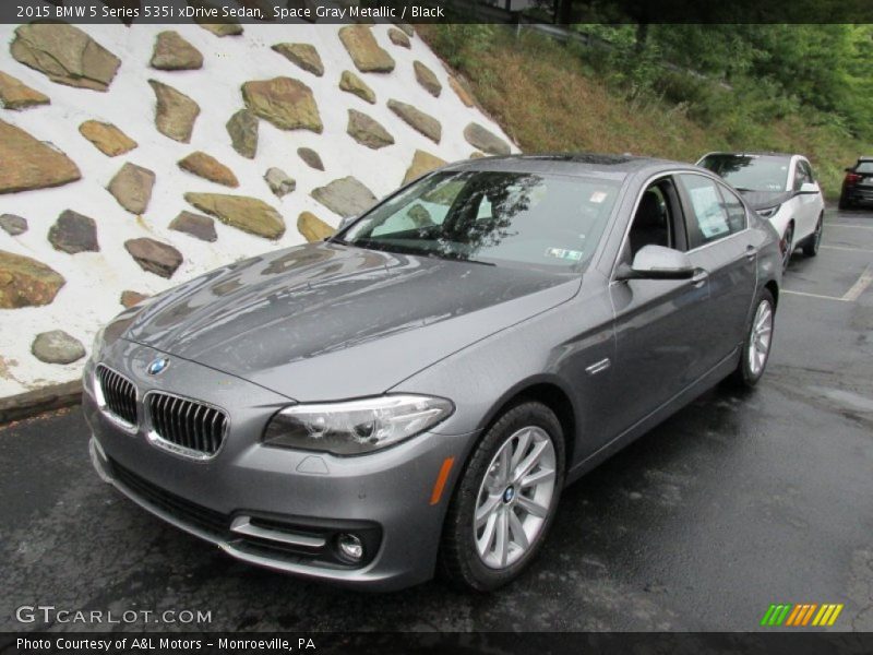 Space Gray Metallic / Black 2015 BMW 5 Series 535i xDrive Sedan