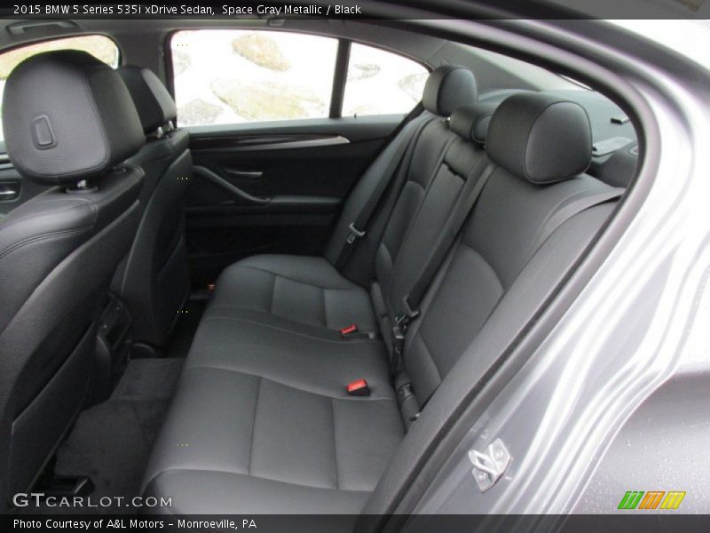 Space Gray Metallic / Black 2015 BMW 5 Series 535i xDrive Sedan