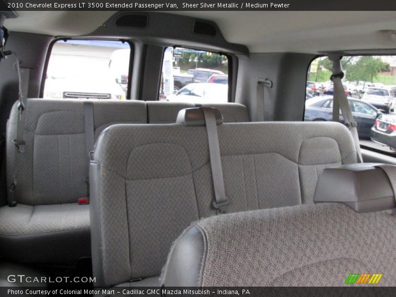 Sheer Silver Metallic / Medium Pewter 2010 Chevrolet Express LT 3500 Extended Passenger Van