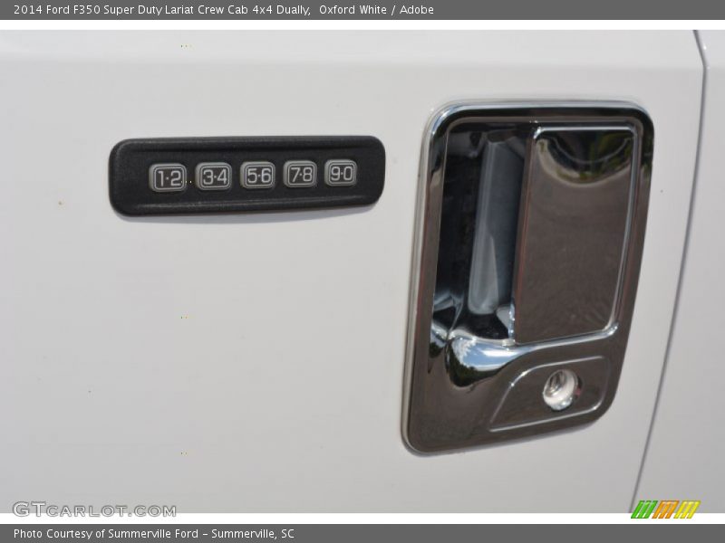 Oxford White / Adobe 2014 Ford F350 Super Duty Lariat Crew Cab 4x4 Dually