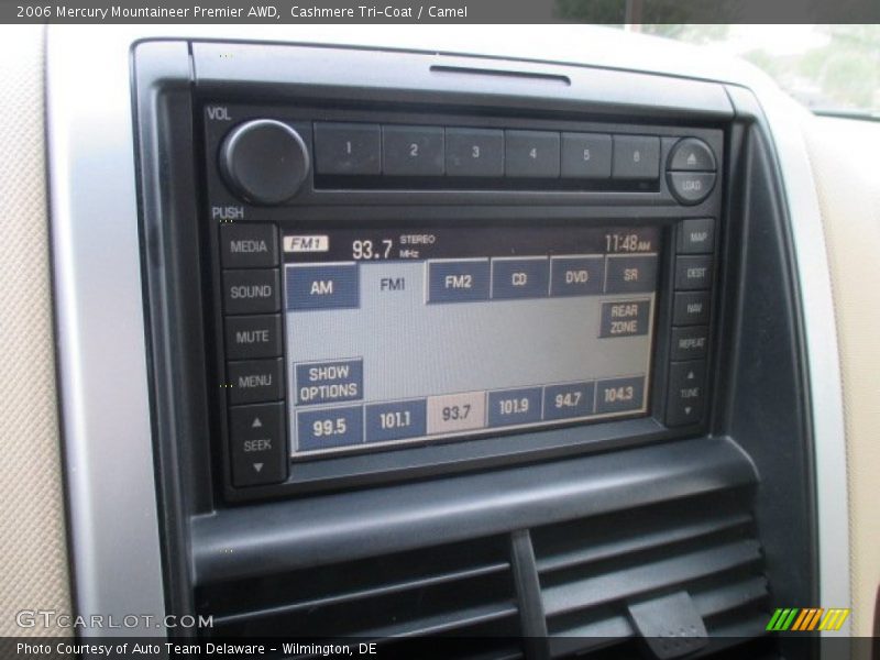 Cashmere Tri-Coat / Camel 2006 Mercury Mountaineer Premier AWD