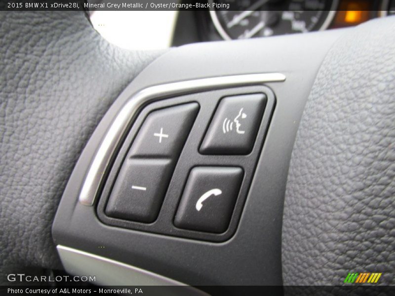 Controls of 2015 X1 xDrive28i